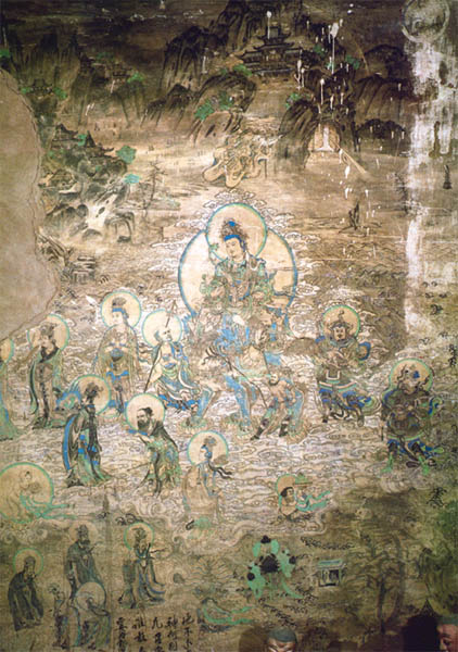 The Manjusri Bodhisattva　大智文殊師利法王子菩薩