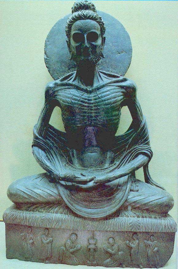 when the Shakyamuni Buddha Austerities practices　佛陀苦行中